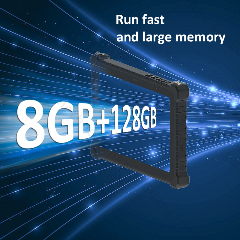 Industrial 10.1 Inch IP67 Waterproof Scanner Tablet Panel Rugged Coal Mine Tablet PC