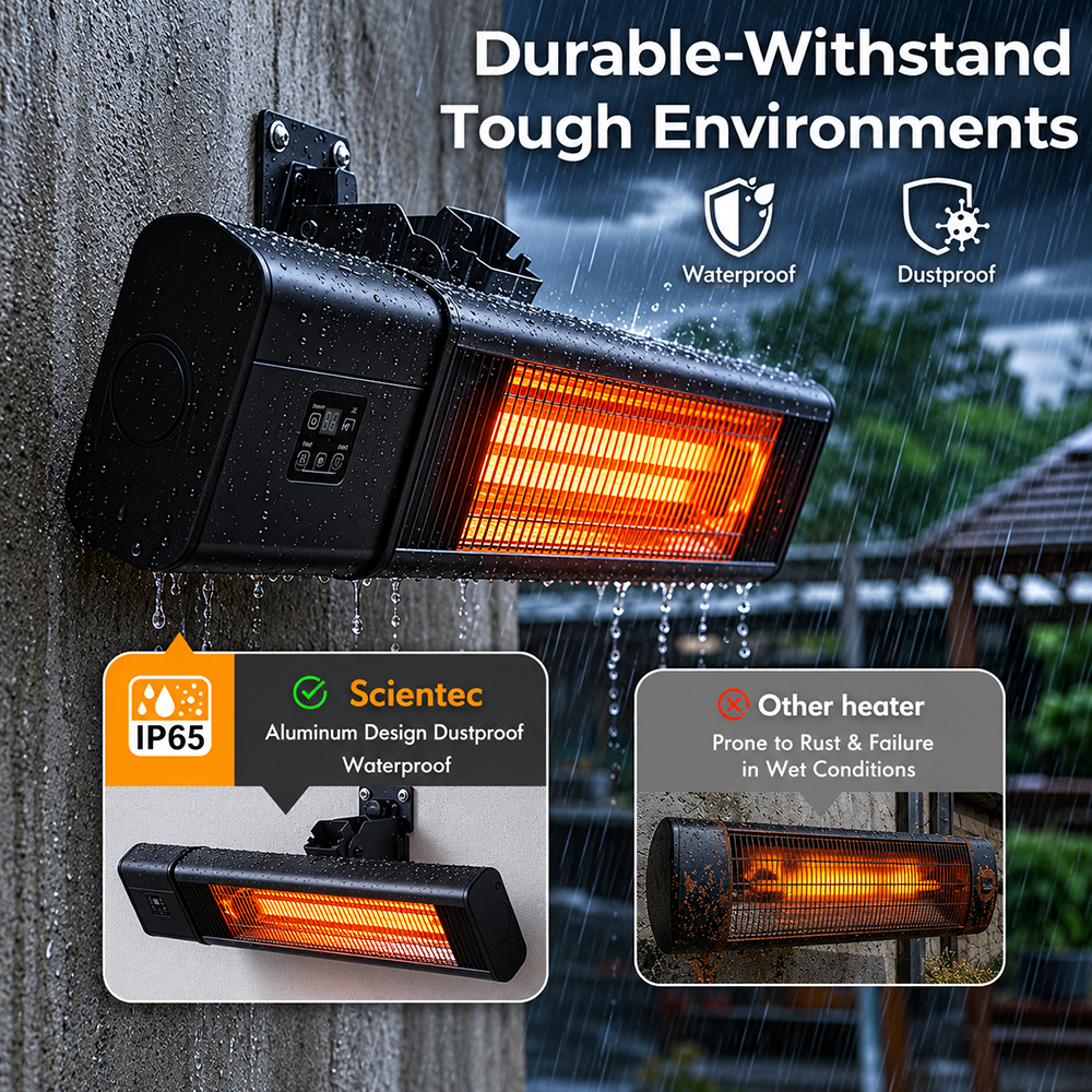1800W Ip65 Heater,Remote Controlled Heaters,Infrared Warmer