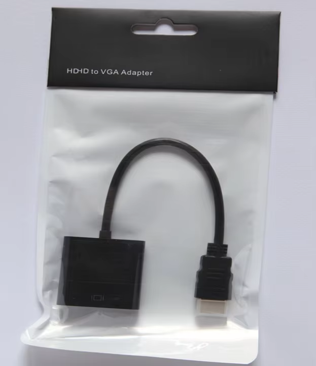 Wholesale HDTV  to VGA Audio Video Cable Converter HD to VGA Adapter for hdmi Desktop Laptop Projector Monitor Computer