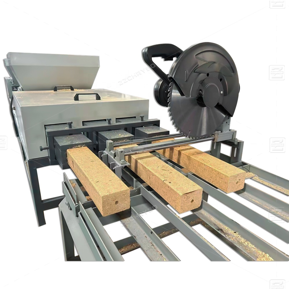 Automatic Sawdust Wood Log Extruder Compress Machine Wood Pallet Block Making Machine Wood Palets for Block Machine