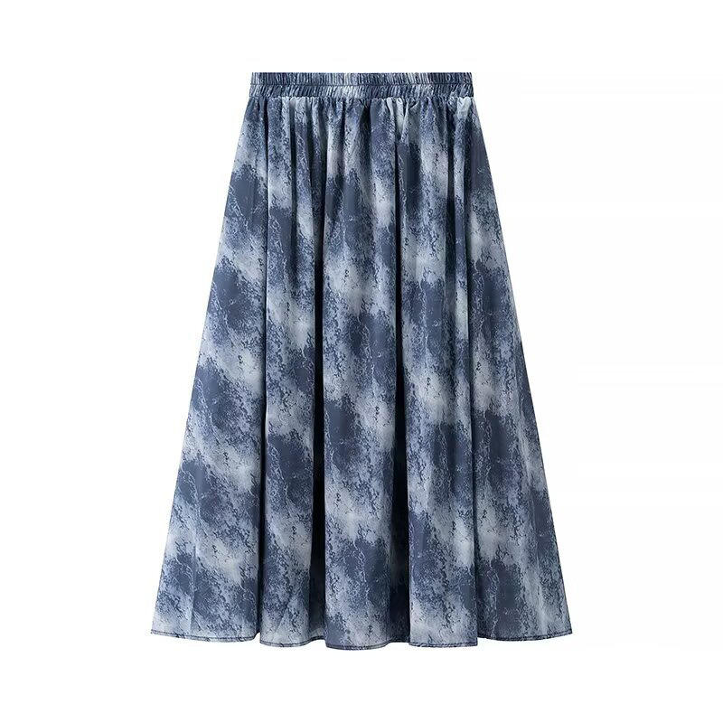 Осенняя юбка (Fall Print Elastic Waist)