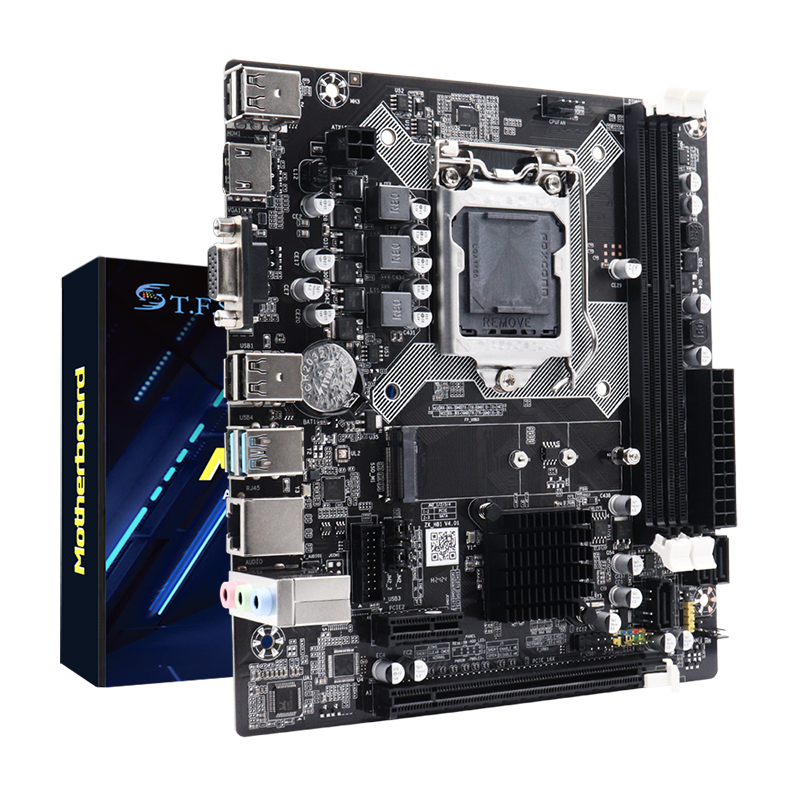 ITX H61 H81 H110 H511-G10 Motherboard LGA1155/1150/1151 DDR3/DDR4 Dual Channel SATA3 Intel I3 I5 I7 CPU for Office Light Gaming