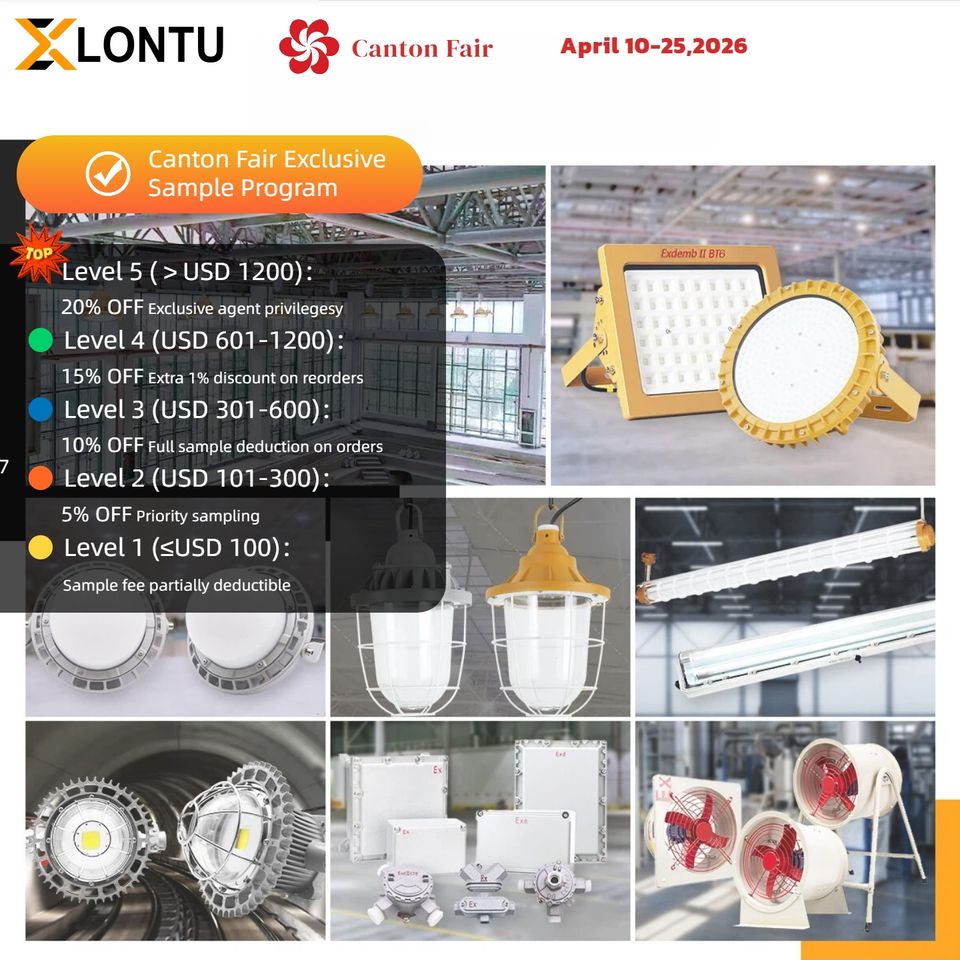 Переносной взрывозащищенный LONTU (400 Вт)
