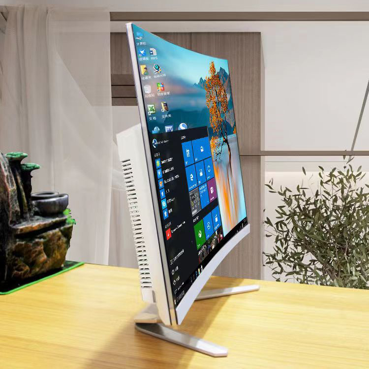 New Technology 24inch Curved Core I7 I5 I3 16GB DDR4 Touch Screen All in One Computer Business Usage
