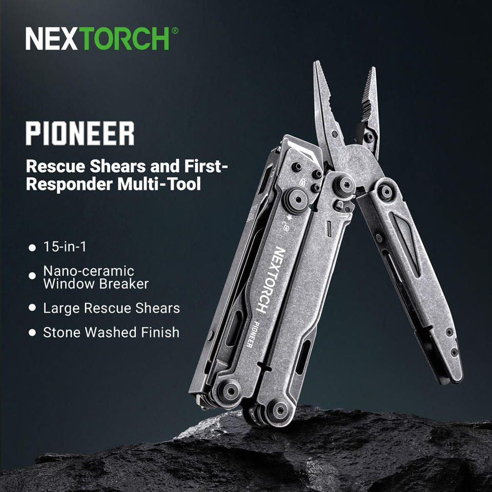 Мультитул Nextorch PIONEER (15 функций)
