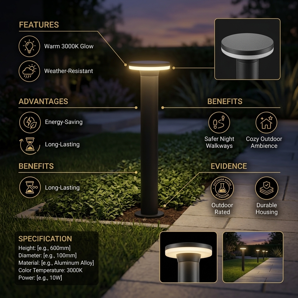 Lawn Outdoor LED IP65 Waterproof Remote Control Modern Aluminum Profile Landscape Floor Lamp Garden Lights