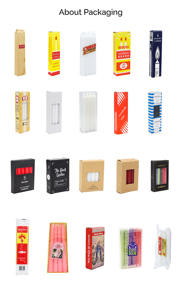 Factory Wholesale Long-Burning Cheap Price Paraffin Wax Stick Candles for Religious Activities