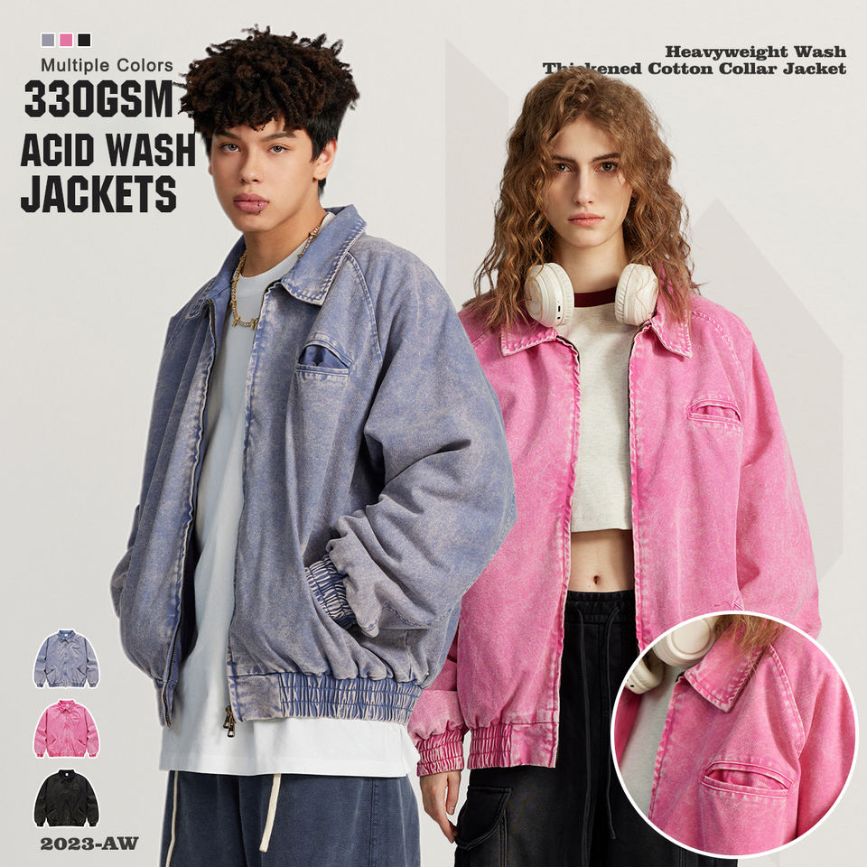 Acid Wash 330gsm Heavy Cotton