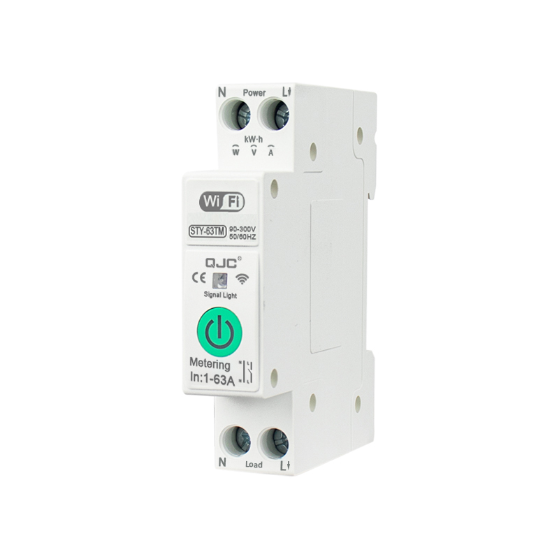 QJC Smart WIFI Miniature Circuit Breaker Remote Control Safety Switch Wifi Mcb Tuya App Mcb Automatic Switch and Wifi Remote