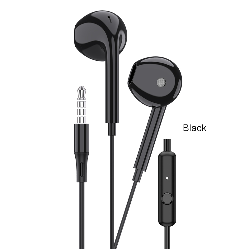 KAKUSIGA 3.5mm Wired Earphones with Microphone, 1.2M Tangle-Free Cable, Clear Call & Music Sound(Separated Packaging)