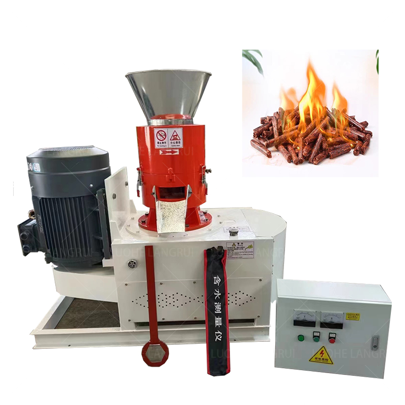 High Quality and Low Price Wood Granulator/Vertical Ring Mold Granulator/Biomass Rice Husk Straw Sawdust Ball Press