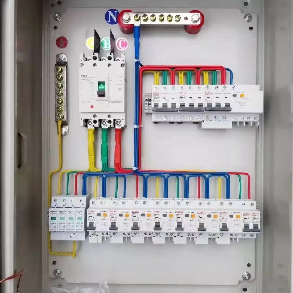 Complete Set of Low Voltage Power Distribution Equipment Includes Switch Grid Solar System Circuit Breaker Electrical Supplies