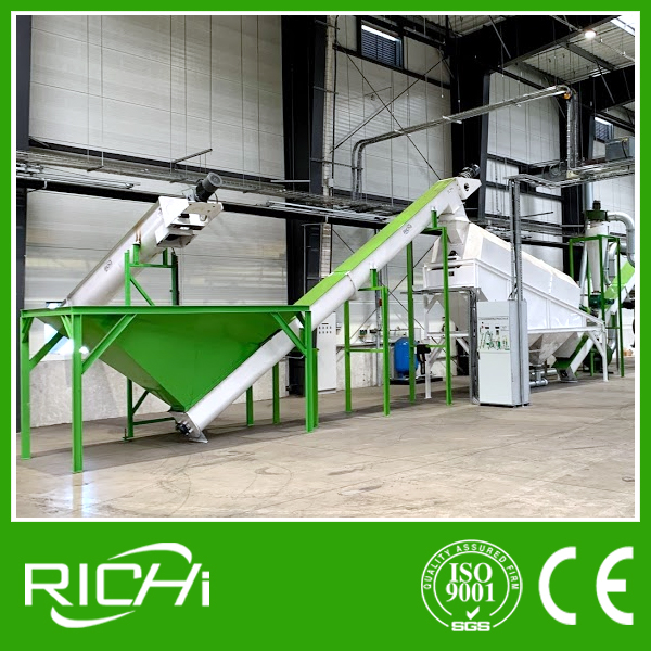 RICHI Low Price Agriculture Forestry Waste Wood Pellet Production Line for Sale