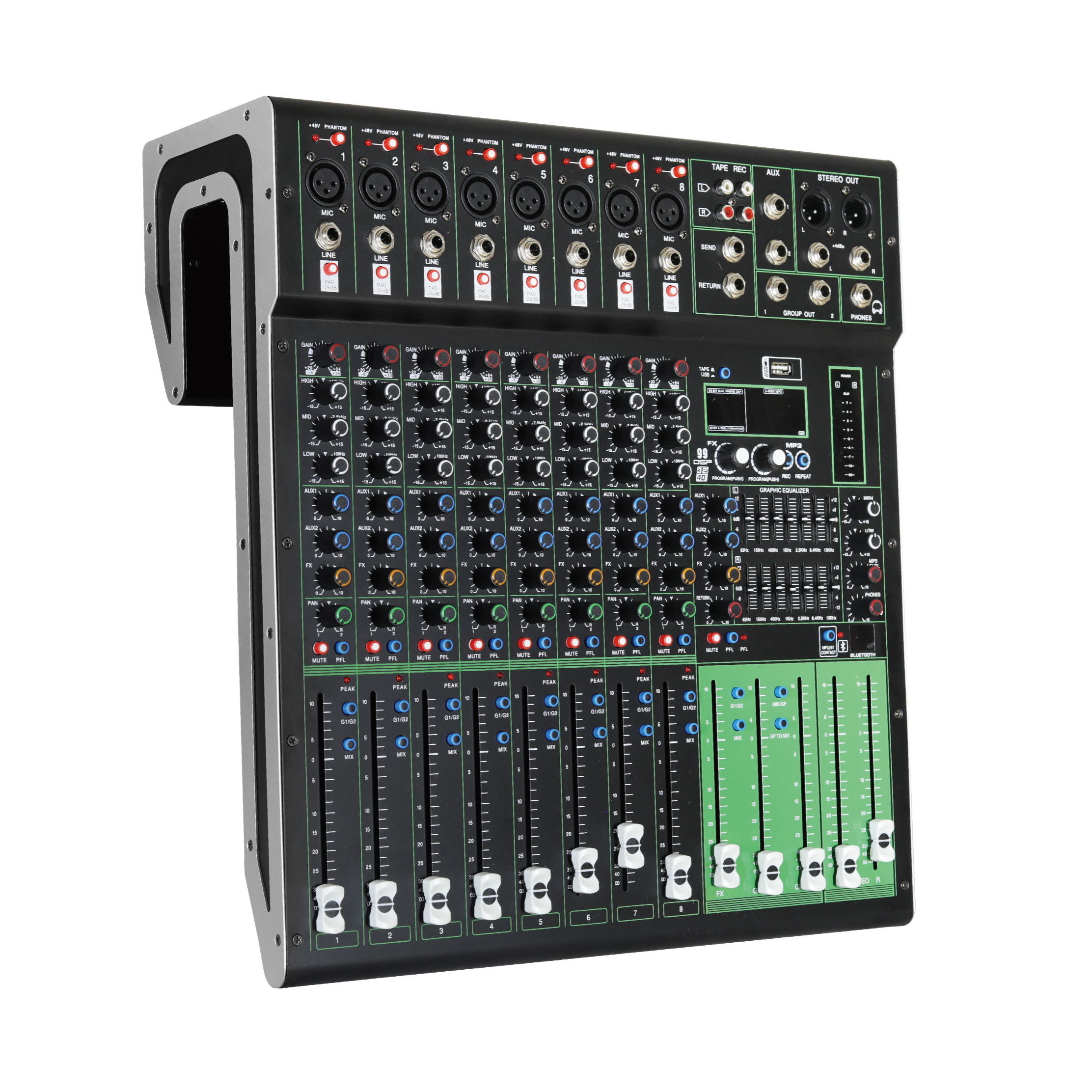 Accuracy Pro Audio CBN15-COMBO Complete PA System Outdoor Concert Professional Audio Set Speakers Audio Sound System