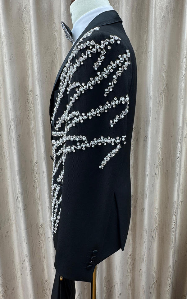 Костюм со стразами (Luxury Handmade Rhinestone)