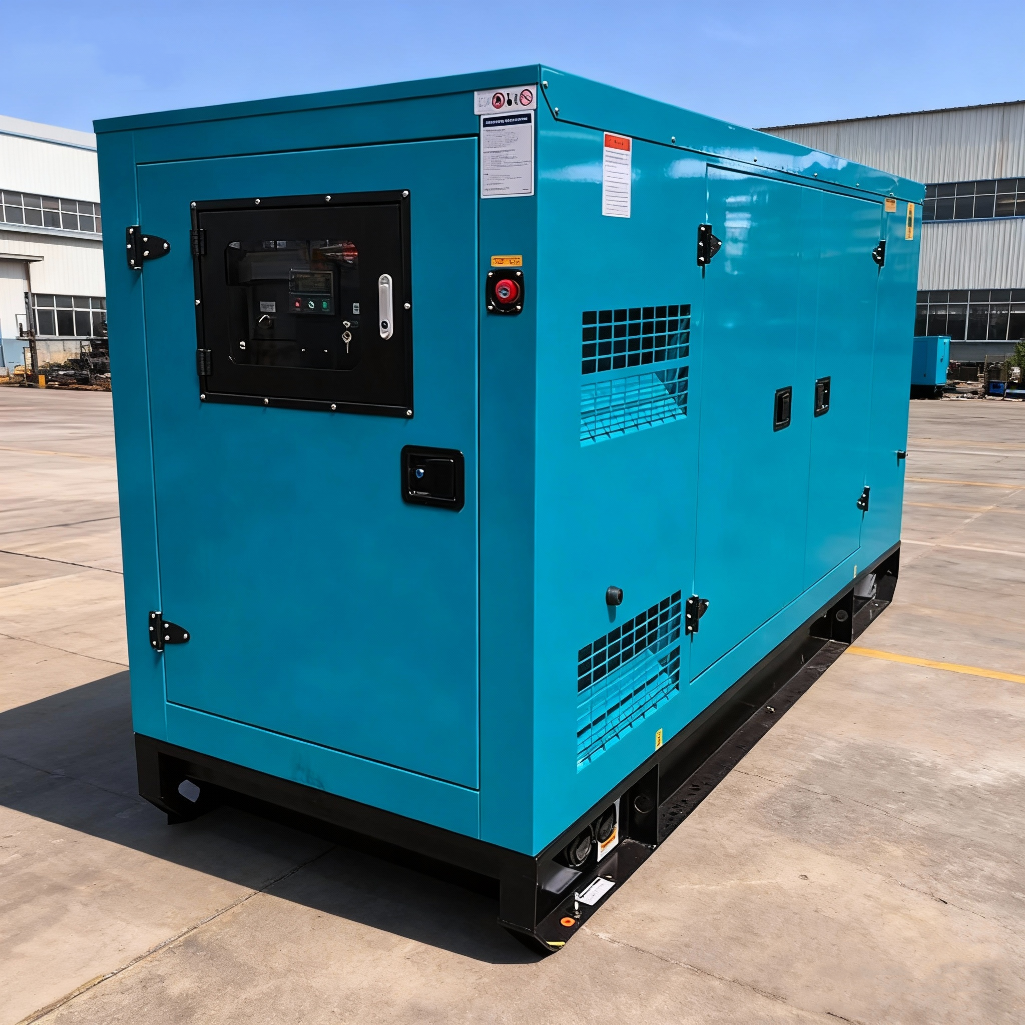 16KW 20KVA Silent Diesel Generator 50Hz/60Hz Three Phase ATS Water Cooled 24V DC Electric Start for Home Industrial Commercial