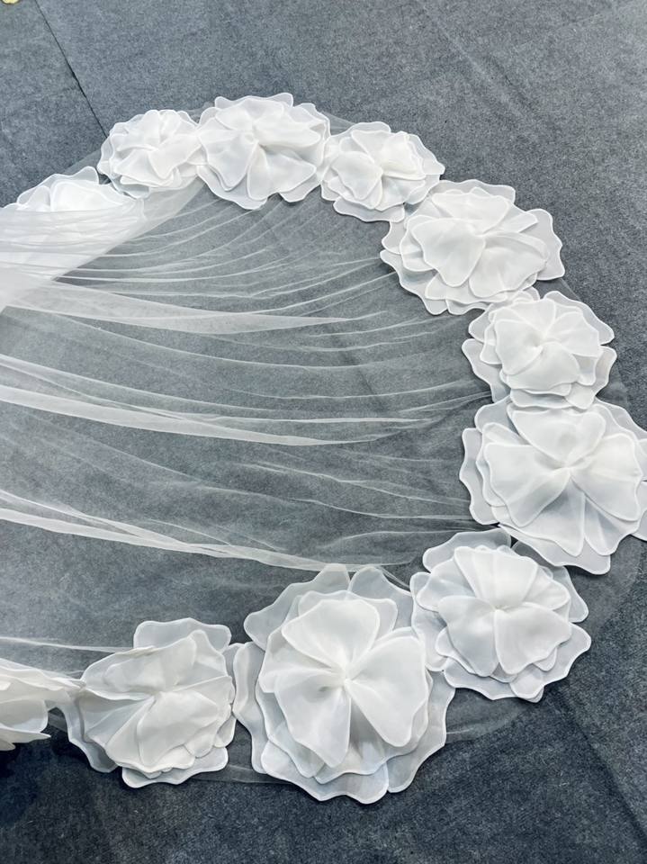 Pleated Skirt Organza (JFL065)