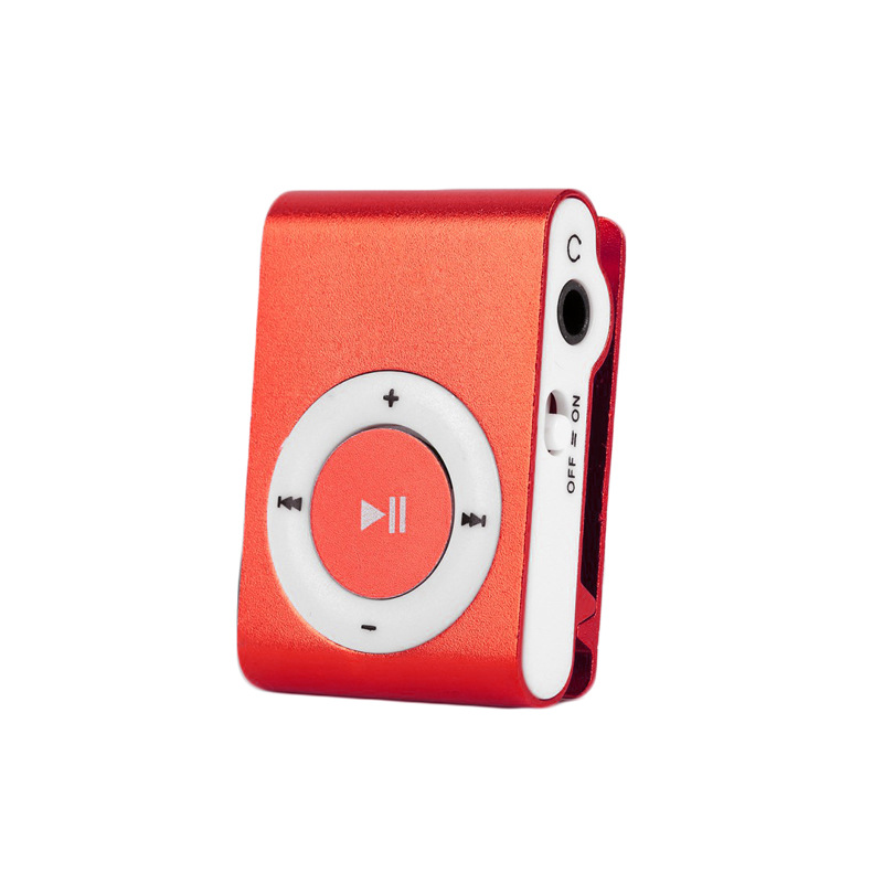 Classic Retro Portable Mini Metal Clip Mp3 Player Sport Music Player Clip Mp3 Running Sport Metal Mini Clip Mp3 Player