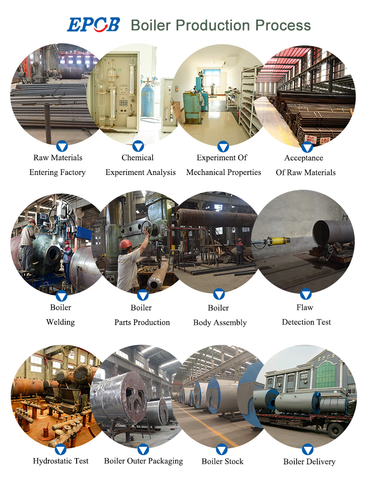 8tons Biomass Automatic Chain Coal-fired Boiler Biomass Firewood Steam Generator for Hotel Heating