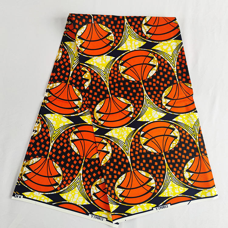 Полиэстер в африканском стиле (Wax Print)