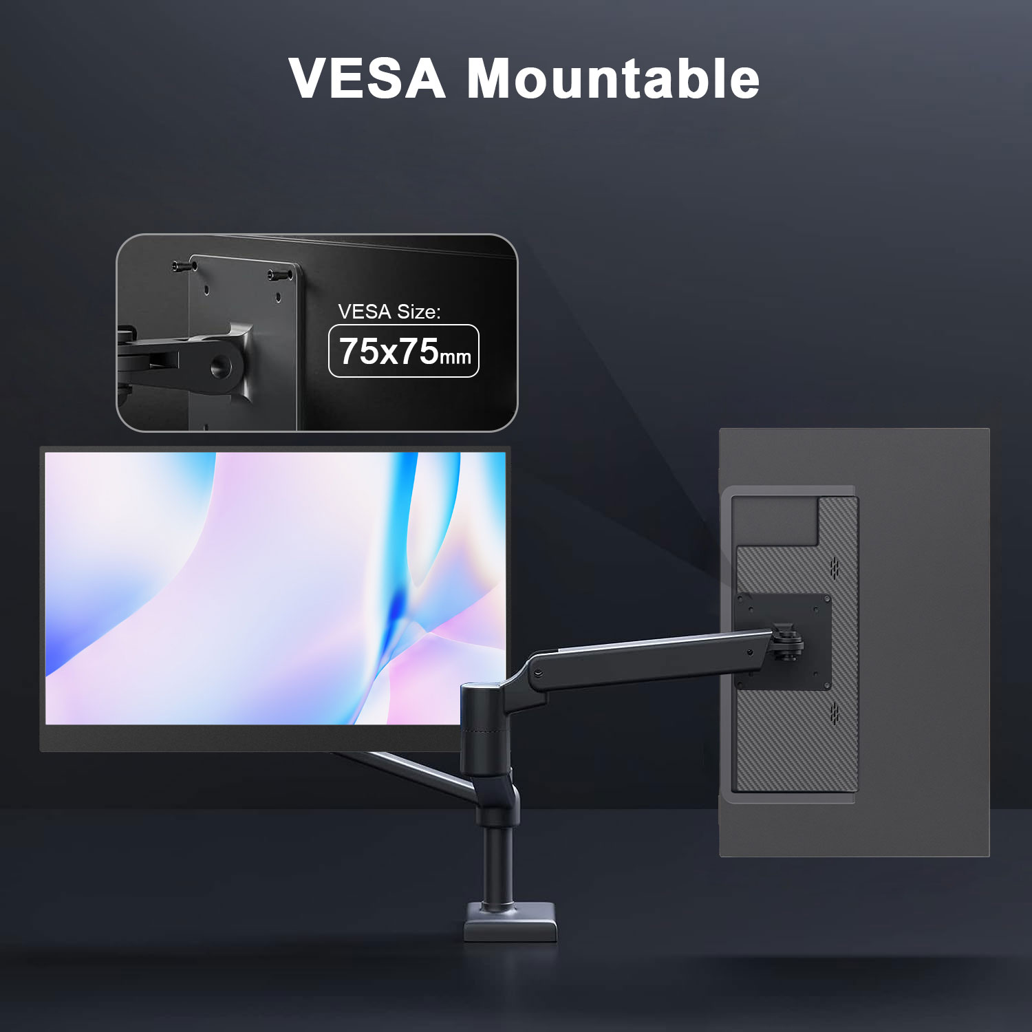 SIBOLAN 15.6-inch 1920 * 1080 FHD Portable Monitor USB High-definition Gaming Laptop External Monitor