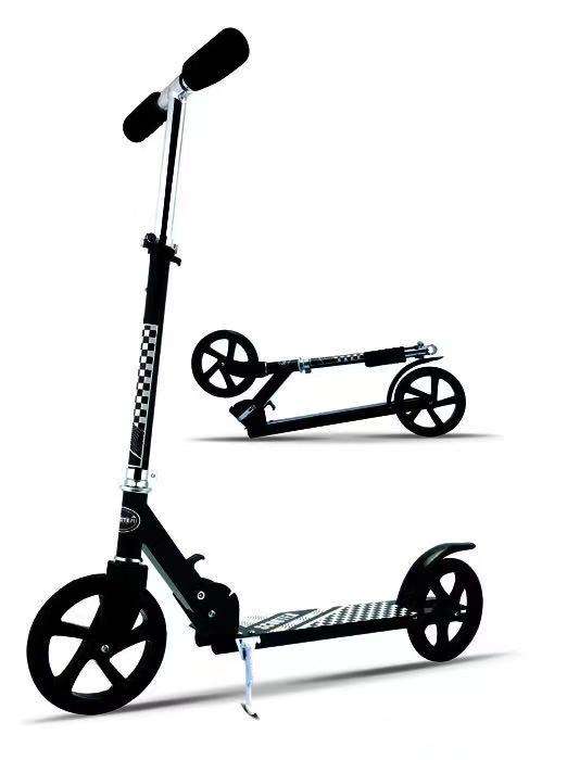 Самокат Big Wheel с кик-стартом