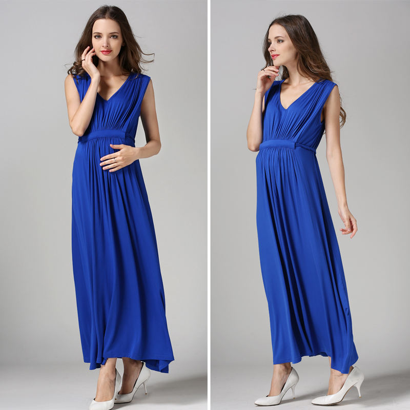 Вечернее платье Deep V-neck (Evening Pregnancy)