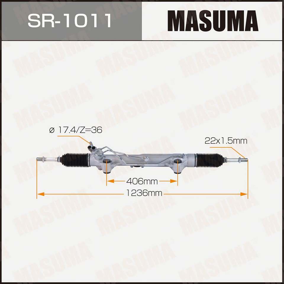 Электрическая рулевая рейка MASUMA SR-1011