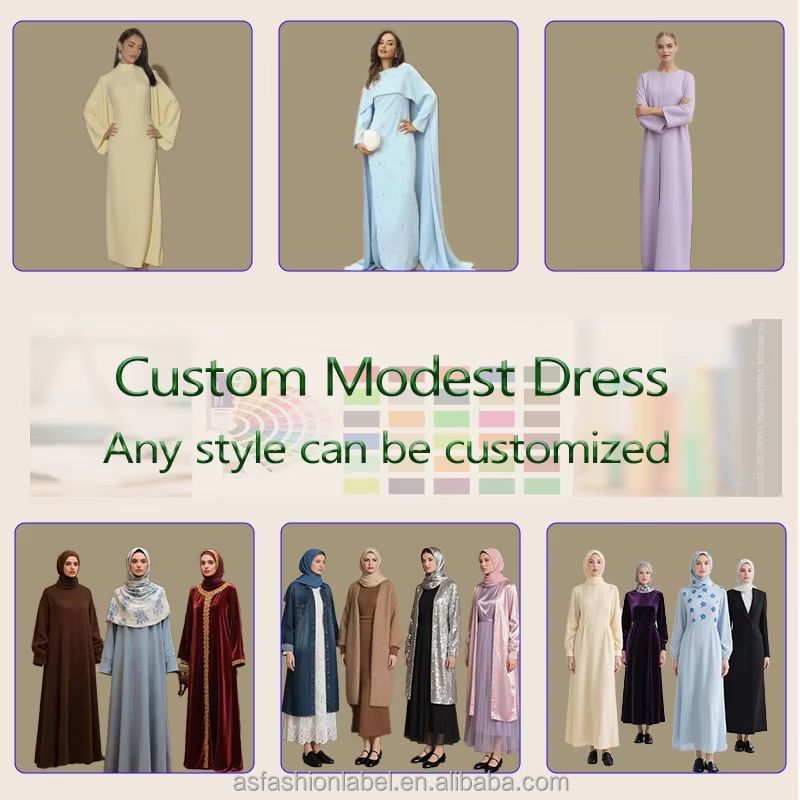 Ethnic Clothing Elegant Turkey Islam Blank