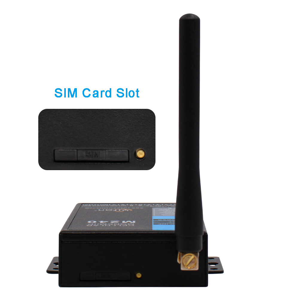 M240 LTE CAT4 CAT1 Industrial Cellular 4G Wireless Modem RS232/RS485 External 150mbps Transmission Rate IoT
