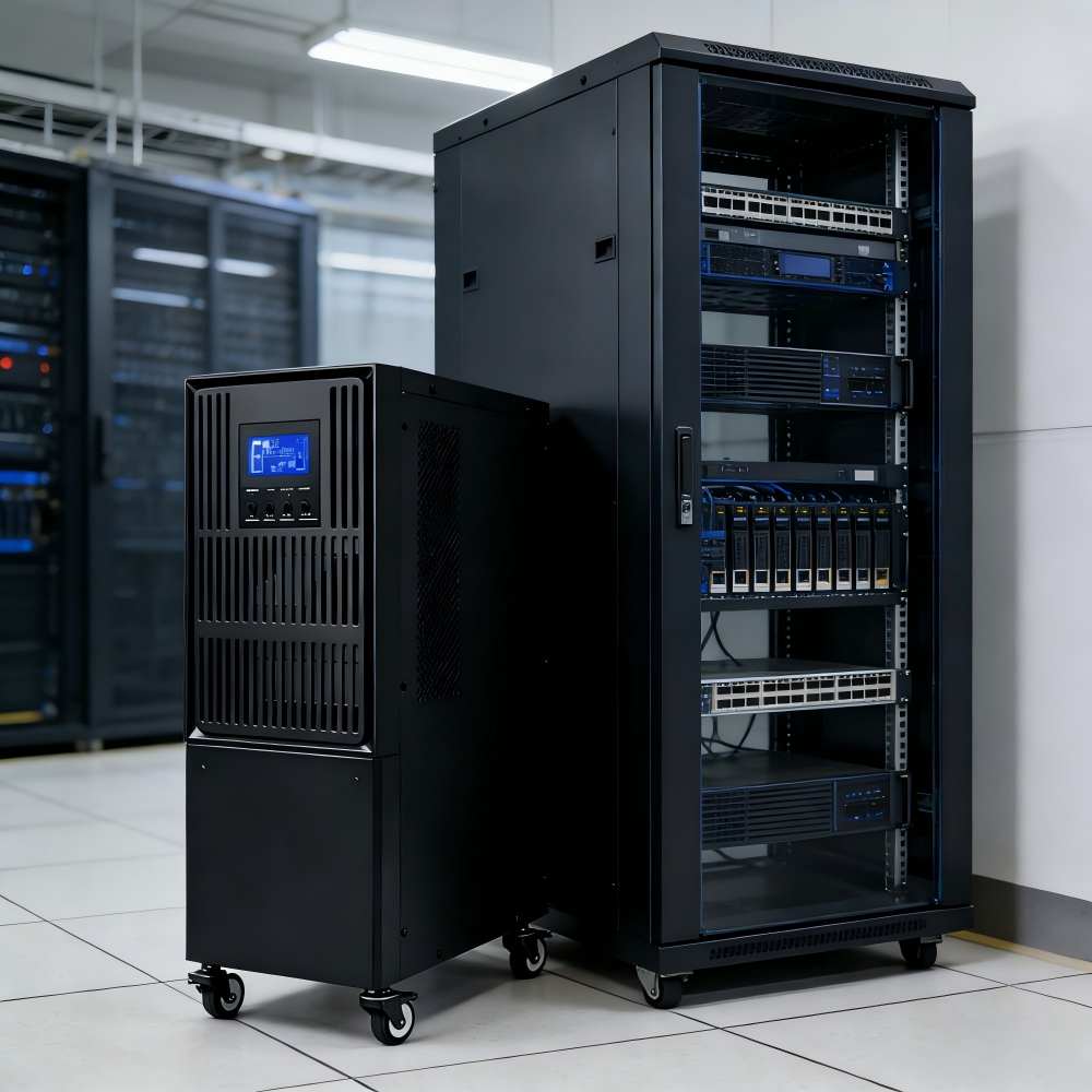 Kehua Ups 6kVA High Frequency Online UPS Power Supply  for Server Room Emergency Uninterruptible Power Supply