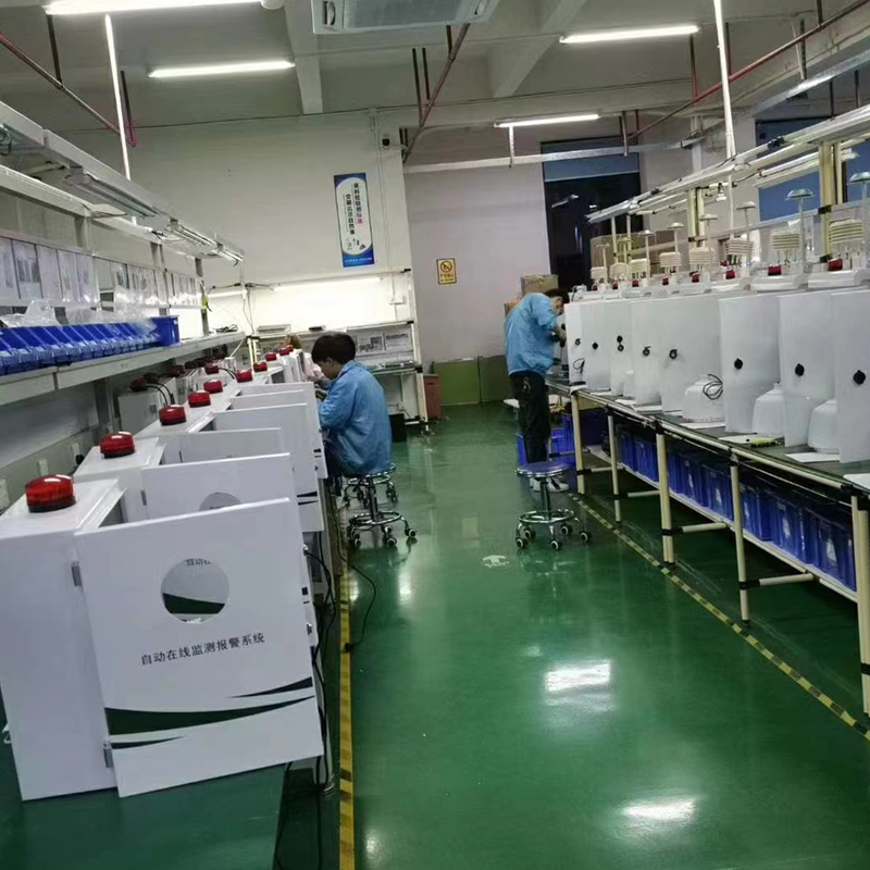 4G-Enabled Outdoor Air Quality Monitoring Device Test NO2 SO2 NH3 H2S VOC O3 CO PM2.5 PM10 TSP  Solar Panel Controller