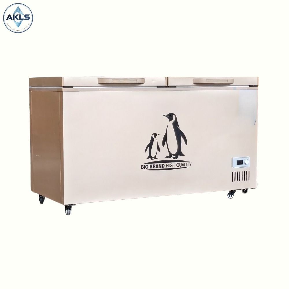 High Quality Wholesale Large Capacity Single Temperature Top Open Commercial Chest Freezer Deep Freezer Refrigerator High Click