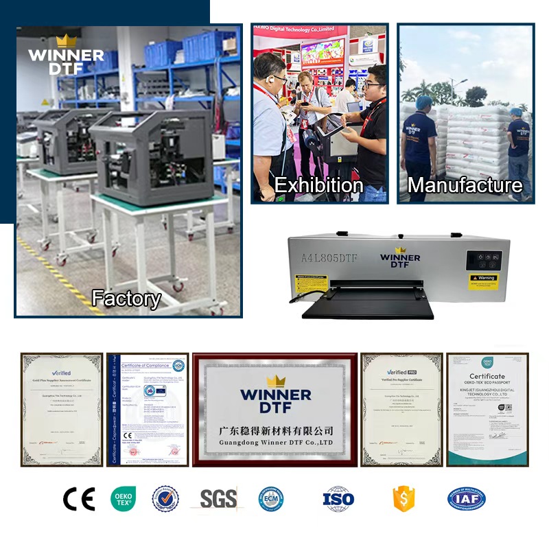 New Full-Automatic Epson Head A4 DTF Printer L805 Machine for T-Shirt Printing with 3-Year Warranty-Small Business Use