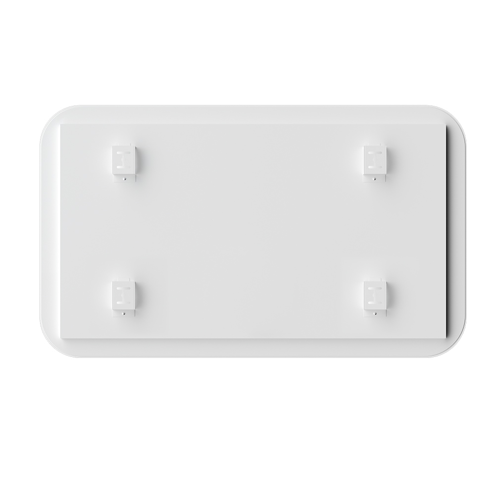 White 220V Electric Heater Overheat Deodorization Protection Portable Metal  Panel Remote Controlled Adjustable