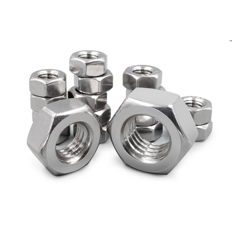 Heavy Duty ASTM A194 8M Zinc Plated Hot Forged Hex Nut 1 7/8" 8UN Structural Applications Automotive Industry