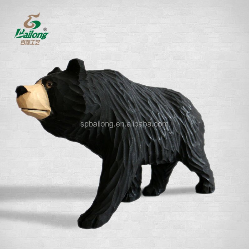 Фигурка медведя ручной резьбы (Bear Carving)