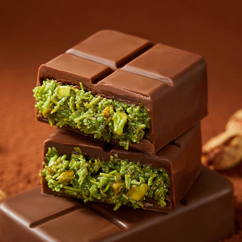 Фисташковая паста в шоколаде (Dubai Pistachio Paste OEM)