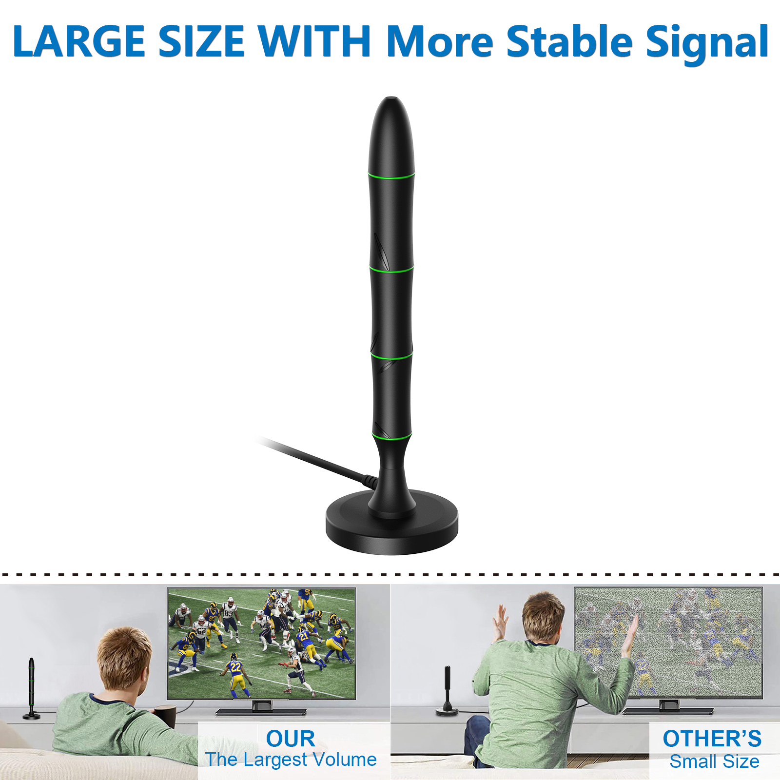 Best Selling Antuko 4K 1080P Tv Antenna Uhf/Vhf Antenna Best Rv Antenna for Free Local Channels