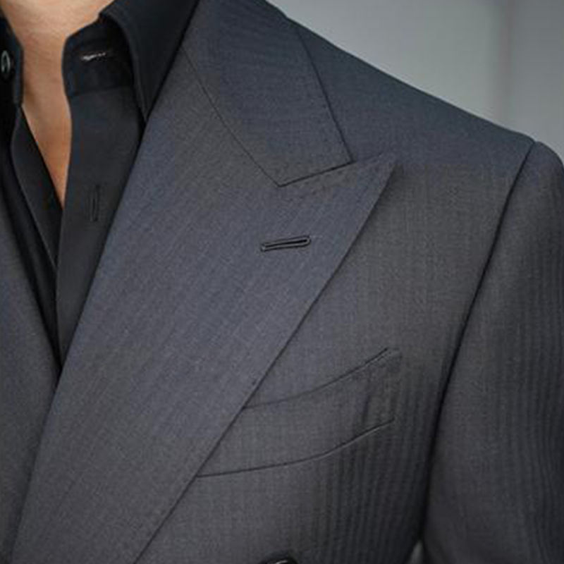 Полосатый Bespoke костюм (Custom Striped Suit)