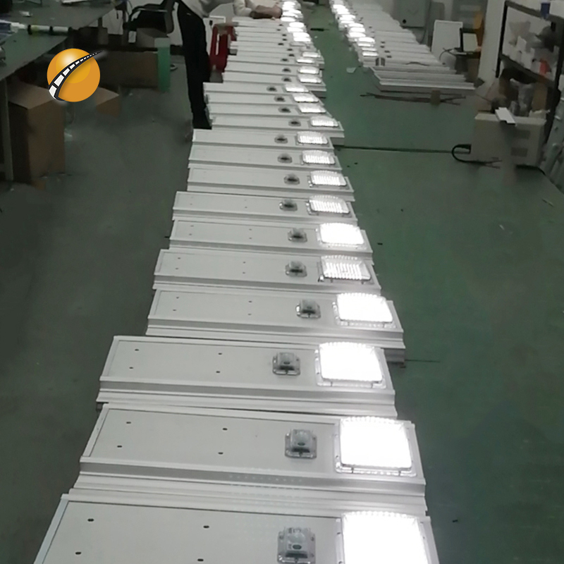 Professional Ip65 100w 200W 300w Outdoor Smart Sensor with Camera Road Aluminum Integrated All in One Solar Led Street Light