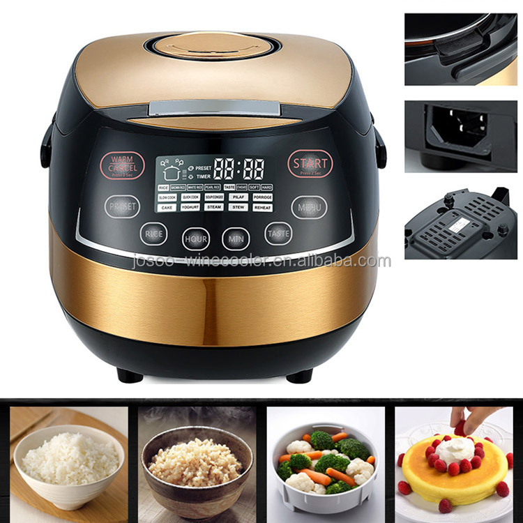 Automatic Multi-Function 4-5L Non-Stick Electric Rice Cooker with Measuring Cup for Home Use