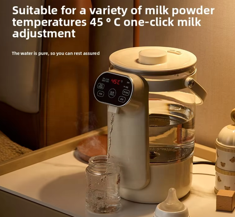 3L Full Automatic Electric Kettle Heat Preservation Temperature Display for Office Household Use 220V Colored Keep Warm Feature