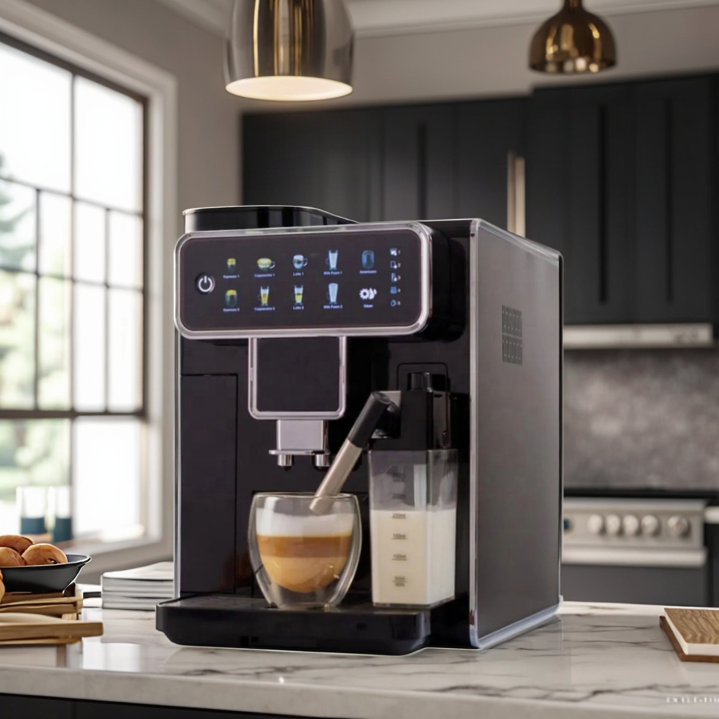 Smart Fully Automatic Espresso Coffee Maker Machine Smart Cafetera for Household Use Hotels