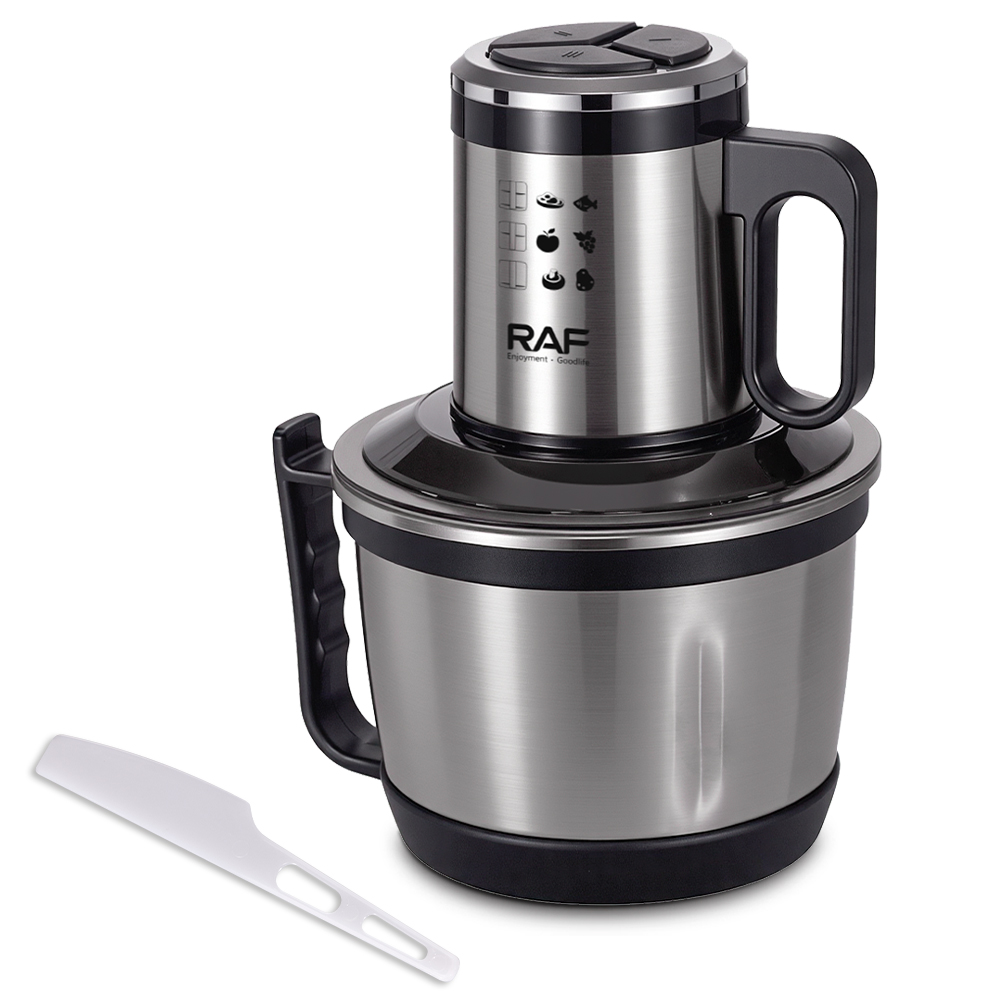 RAF R.7729 Good Quality Safety in Use Powerful Electric Kitchen Meat Grinder Food Processor for Meat and Vegetable