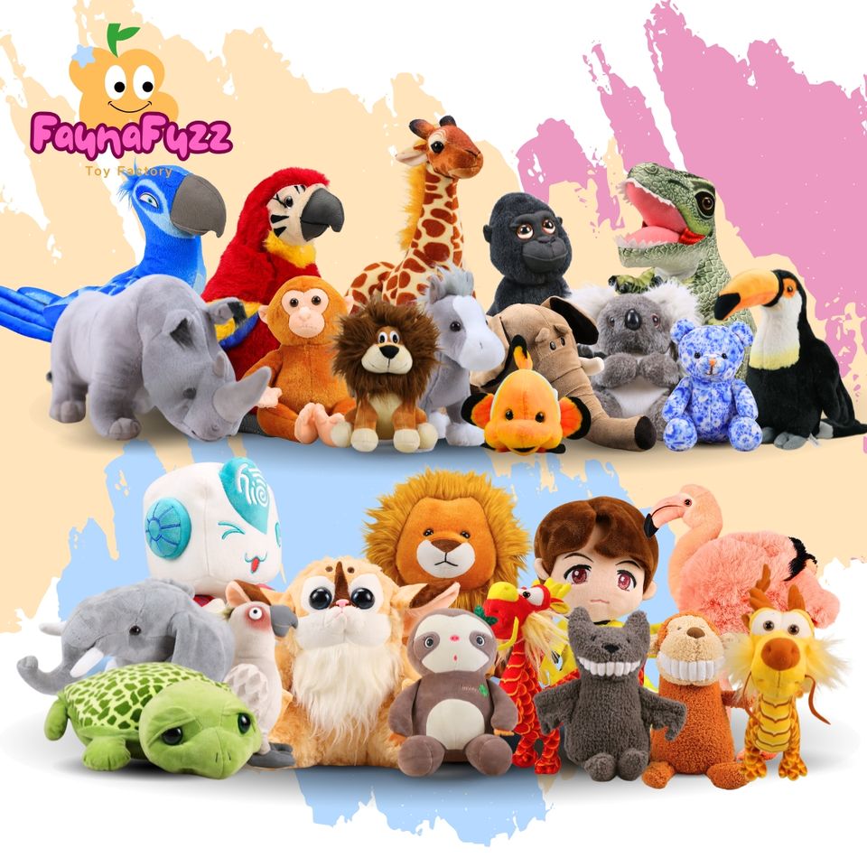 Оптовая серия мягких игрушек из ПП-хлопка (Wholesale)
