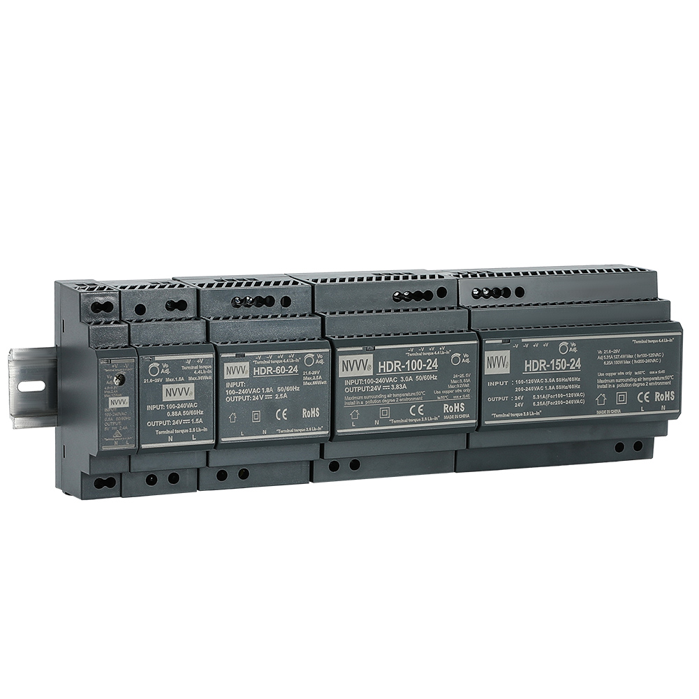 Power Supply Din Rail  5v 12v 24V 48V 10W 20W 45W 60W 100W 120W 150W 240W 480W Switching Power Supply for Automation Equipment