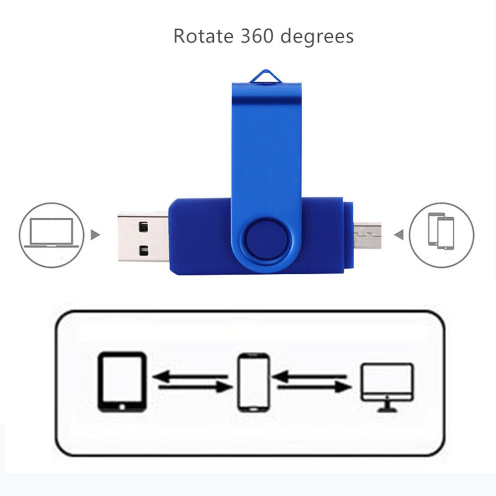 Wholesale  Usb Flash Drive 32gb 16gb Otg Usb Stick, Usb Key with Free Samples for Computer and for Mobile Phone