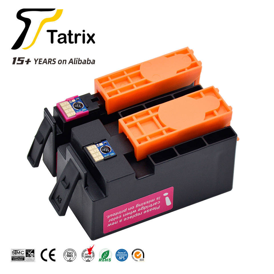 Tatrix 934 934XL 935 935XL Премиум цветной совместимый принтер чернильный картридж для HP Officejet pro 6835 принтер поставки