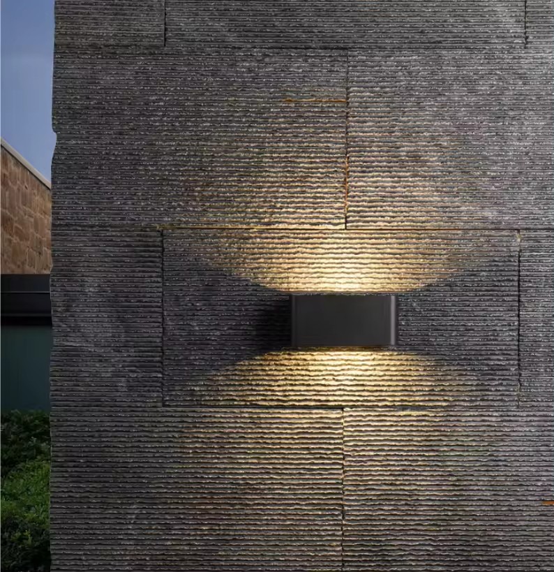 Modern Rectangle Decorative Wall Lamp Indoor Outdoor Fashionable LED Sconce for Bathroom Fancy Wall Light